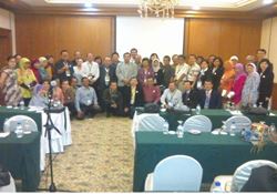 Sidang Organisasi tanggal 8-9 September 2012 di Hotel Grand Sahid Jaya, Jakarta, terpilih Dr. Slamet Budiarto sebagai Ketua Umum Periode 2012-2017